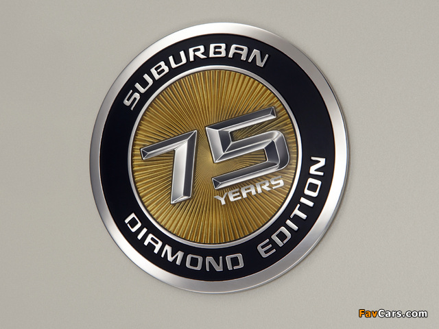 Chevrolet Suburban 75th Anniversary Diamond Edition (GMT900) 2010 images (640 x 480)