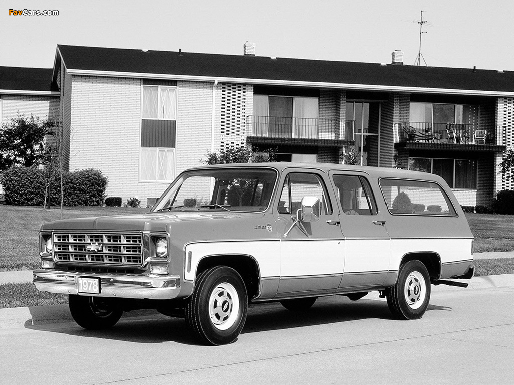 Images of Chevrolet Suburban 1977–79 (1024 x 768)