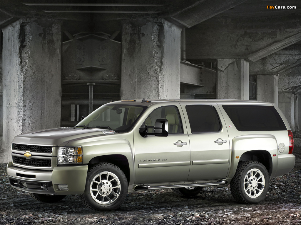 Images of Chevrolet Suburban HD Z71 (GMT900) 2007 (1024 x 768)