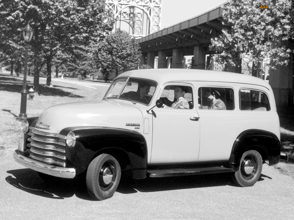 Photos of Chevrolet 3100 Suburban (GP/HP-3116) 1949–50 (1024 x 768)