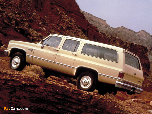 Photos of Chevrolet Suburban 1983–84 (640 x 480)