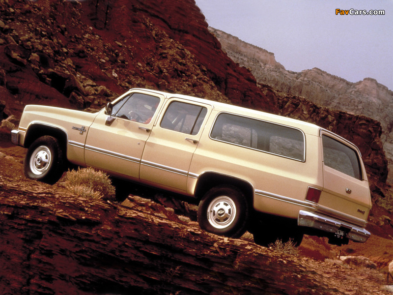 Photos of Chevrolet Suburban 1983–84 (800 x 600)