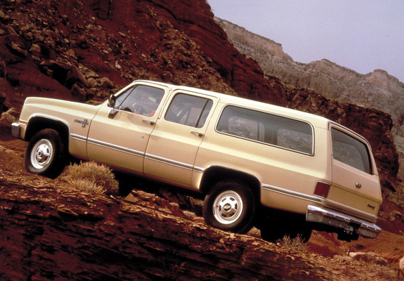 Photos of Chevrolet Suburban 1983–84