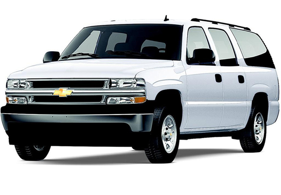 Photos of Chevrolet Suburban 1500 (GMT800) 2001–02