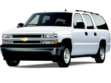 Photos of Chevrolet Suburban 1500 (GMT800) 2001–02