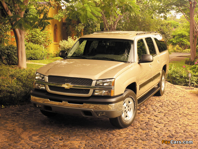 Photos of Chevrolet Suburban MX-spec 2004 (640 x 480)