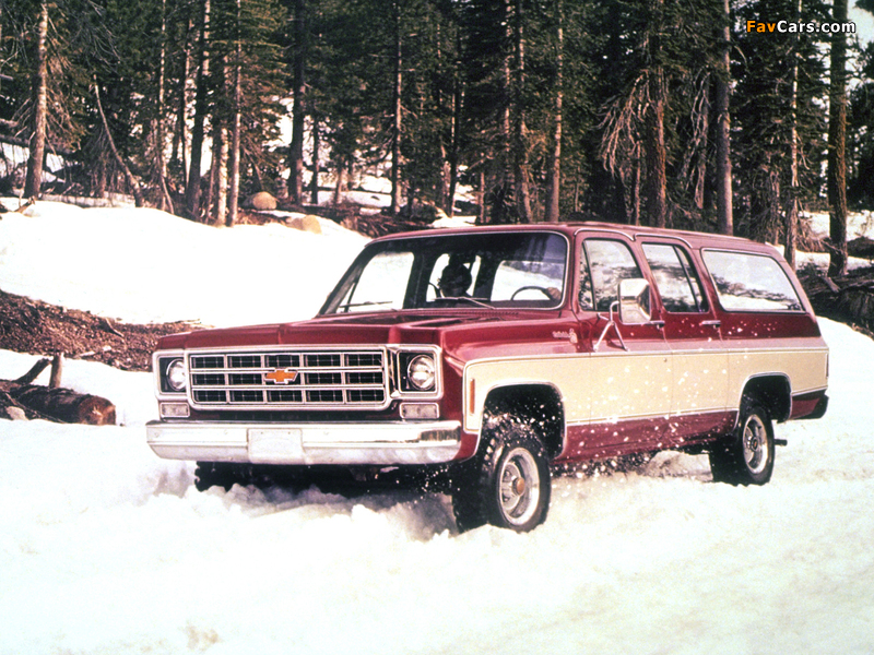 Pictures of Chevrolet Suburban 1977–79 (800 x 600)