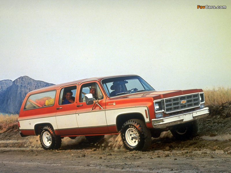 Pictures of Chevrolet Suburban 1977–79 (800 x 600)