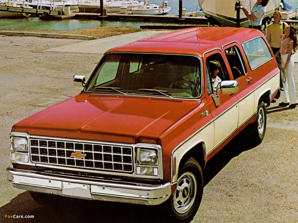 Pictures of Chevrolet Suburban 1980 (1024 x 768)