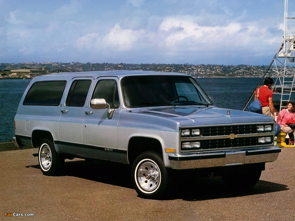 Pictures of Chevrolet Suburban 1989–91 (1024 x 768)