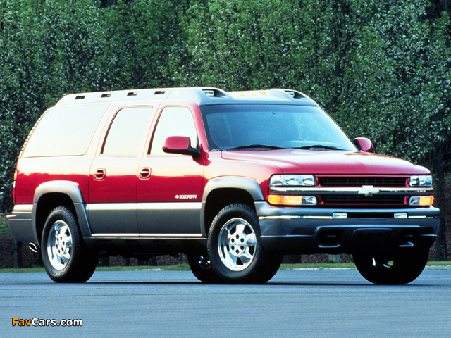 Pictures of Chevrolet Suburban Show Truck (GMT800) 2000 (640 x 480)