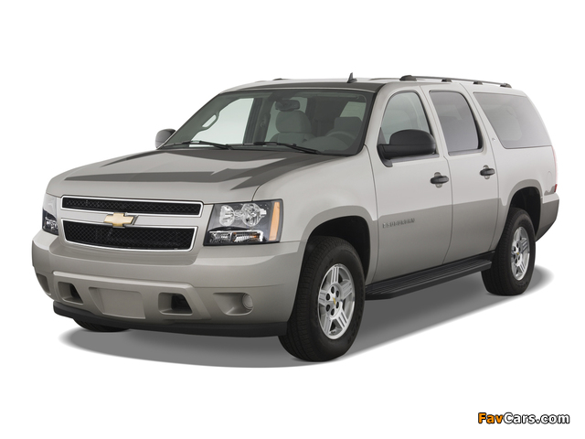 Pictures of Chevrolet Suburban (GMT900) 2006 (640 x 480)