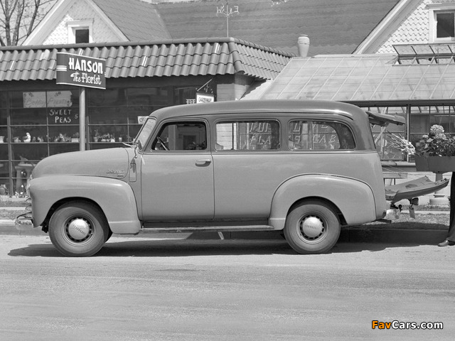 Chevrolet 3100 Suburban (GP/HP-3116) 1949–50 wallpapers (640 x 480)