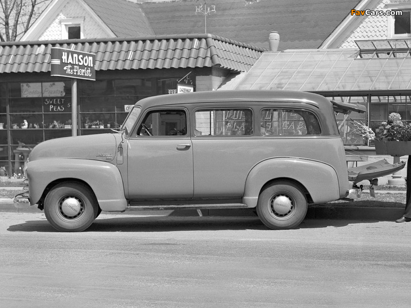 Chevrolet 3100 Suburban (GP/HP-3116) 1949–50 wallpapers (800 x 600)
