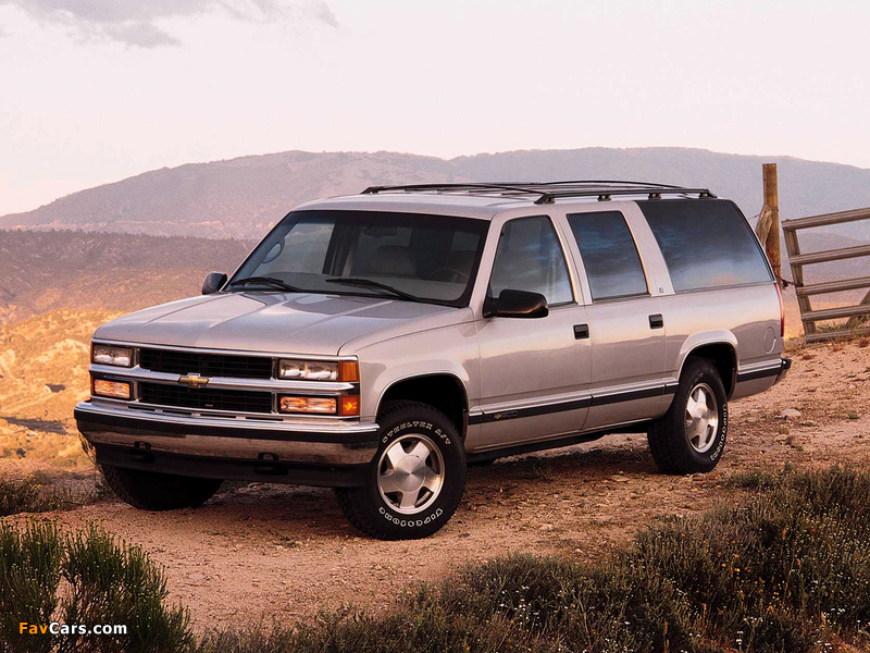 Chevrolet Suburban (GMT400) 1994–99 wallpapers (800 x 600)