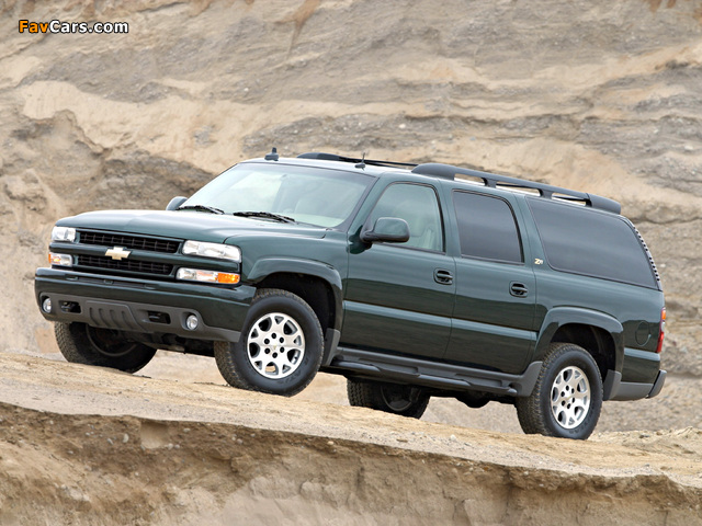 Chevrolet Suburban Z71 (GMT800) 2003–06 wallpapers (640 x 480)