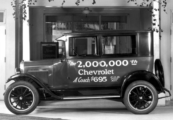 Chevrolet Superior Coach 1923–26 wallpapers