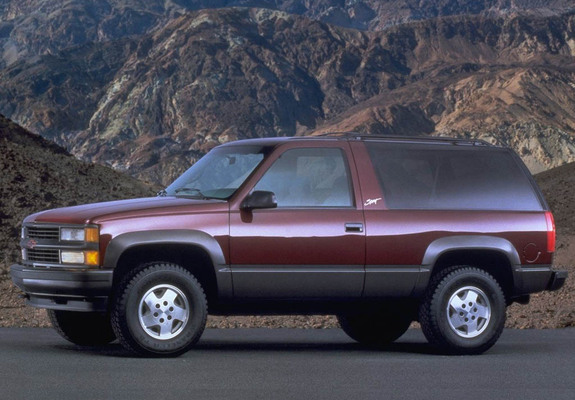 Chevrolet Tahoe Sport 3-door (GMT410) 1995–99 pictures
