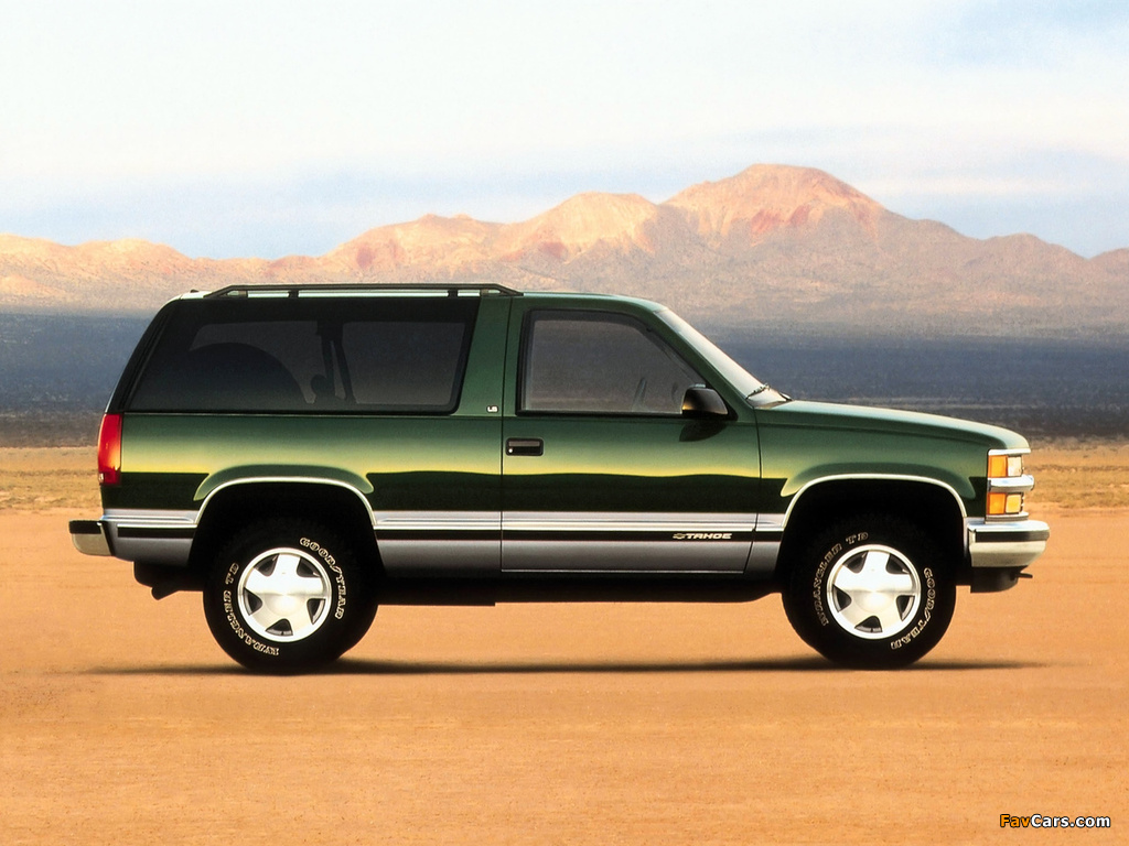 Chevrolet Tahoe 3-door (GMT410) 1995–99 wallpapers (1024 x 768)