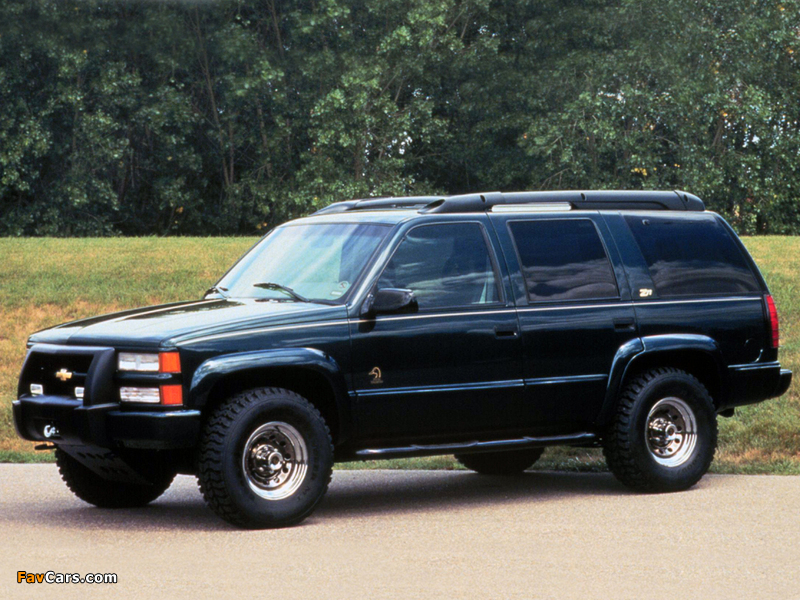 Chevrolet Tahoe Ducks Unlimited (GMT410) 1997 pictures (800 x 600)