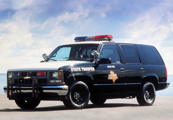 Chevrolet Tahoe Police (GMT410) 1997–98 wallpapers