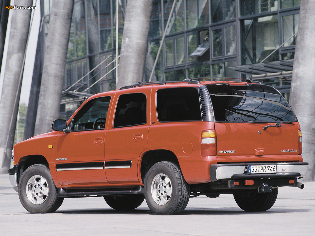 Chevrolet Tahoe EU-spec (GMT840) 2000–06 photos (1024 x 768)