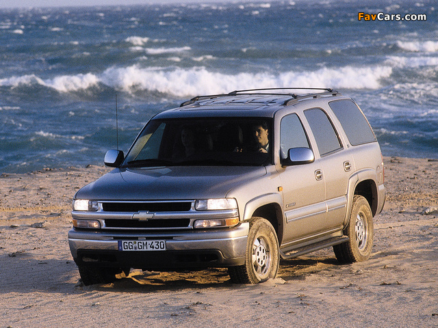 Chevrolet Tahoe EU-spec (GMT840) 2000–06 pictures (640 x 480)