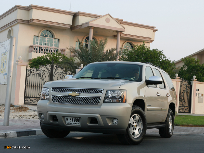 Chevrolet Tahoe (GMT900) 2006 wallpapers (800 x 600)