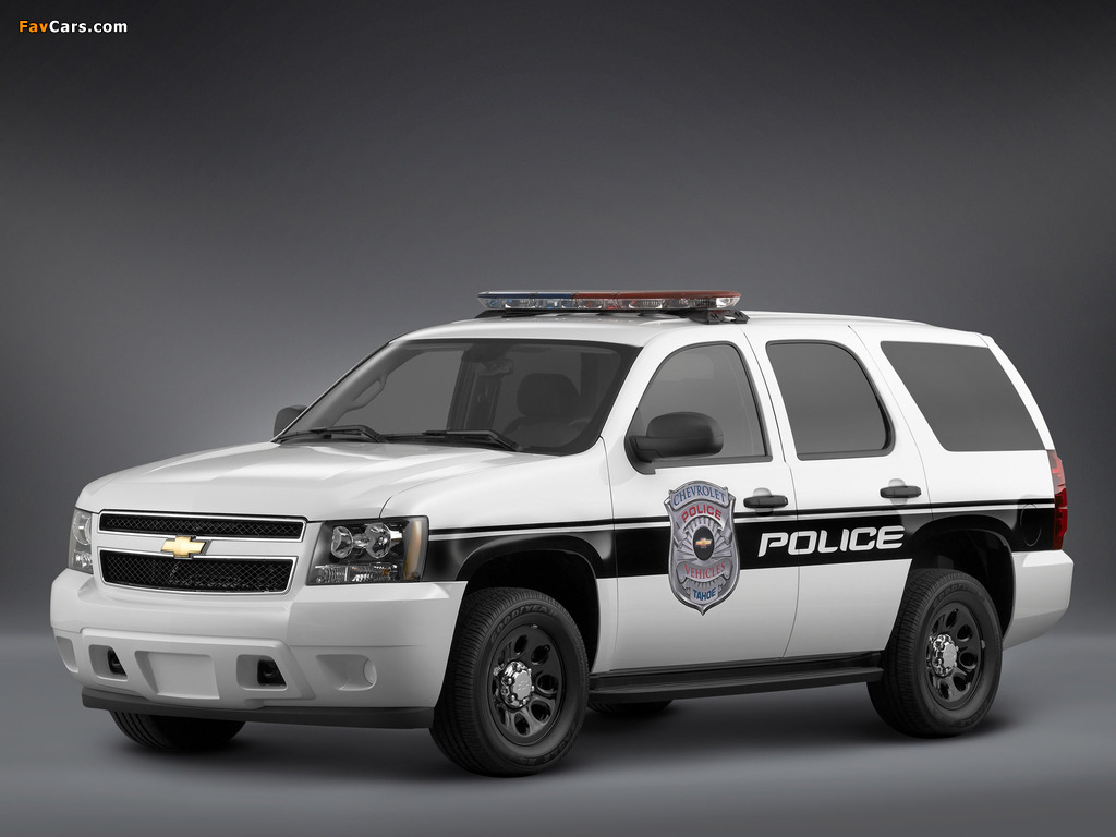 Chevrolet Tahoe Police (GMT900) 2007 images (1024 x 768)