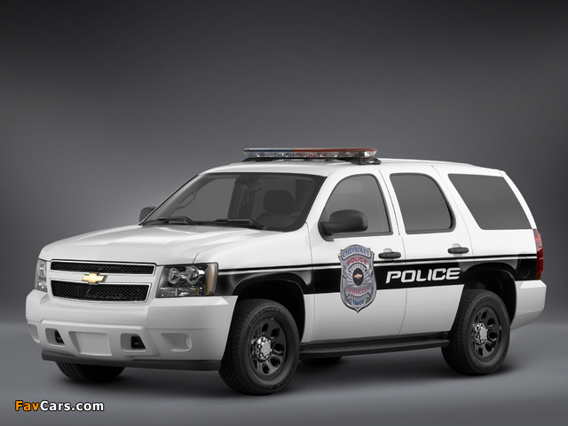 Chevrolet Tahoe Police (GMT900) 2007 images (640 x 480)