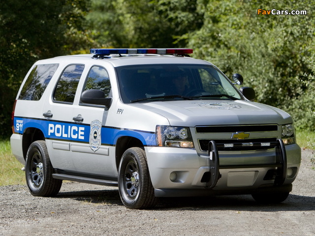 Chevrolet Tahoe Police (GMT900) 2007 images (640 x 480)