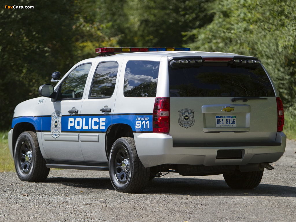 Chevrolet Tahoe Police (GMT900) 2007 photos (1024 x 768)