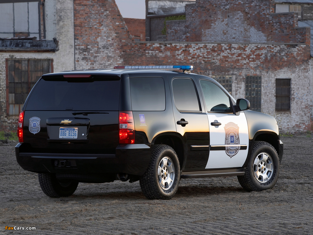 Chevrolet Tahoe Police (GMT900) 2007 photos (1024 x 768)