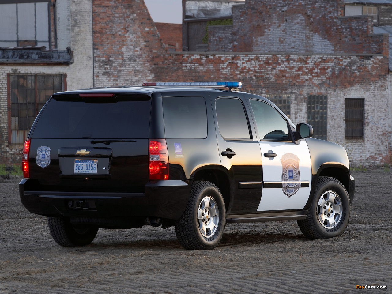 Chevrolet Tahoe Police (GMT900) 2007 photos (1280 x 960)