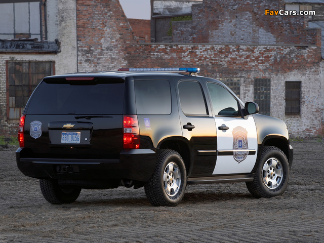 Chevrolet Tahoe Police (GMT900) 2007 photos (640 x 480)