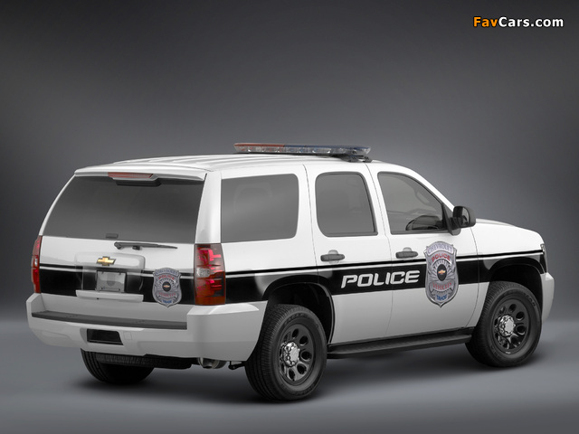 Chevrolet Tahoe Police (GMT900) 2007 pictures (640 x 480)