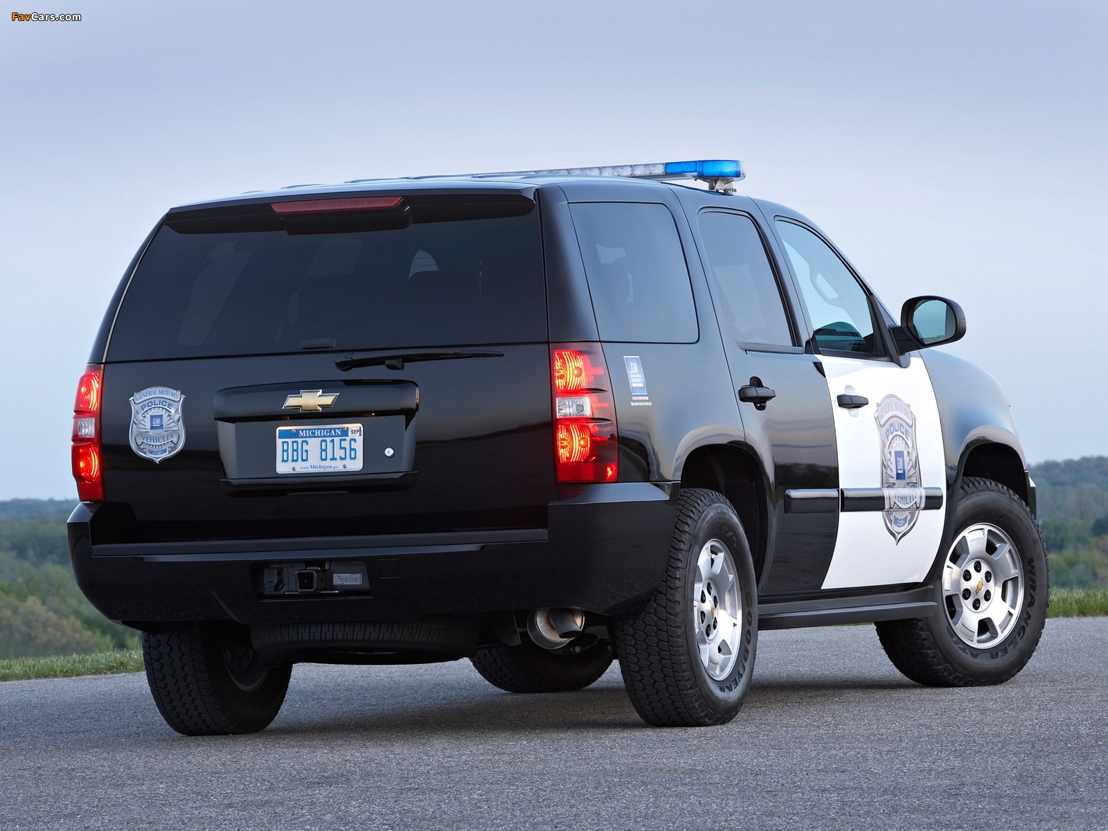 Chevrolet Tahoe Police (GMT900) 2007 wallpapers (1600 x 1200)