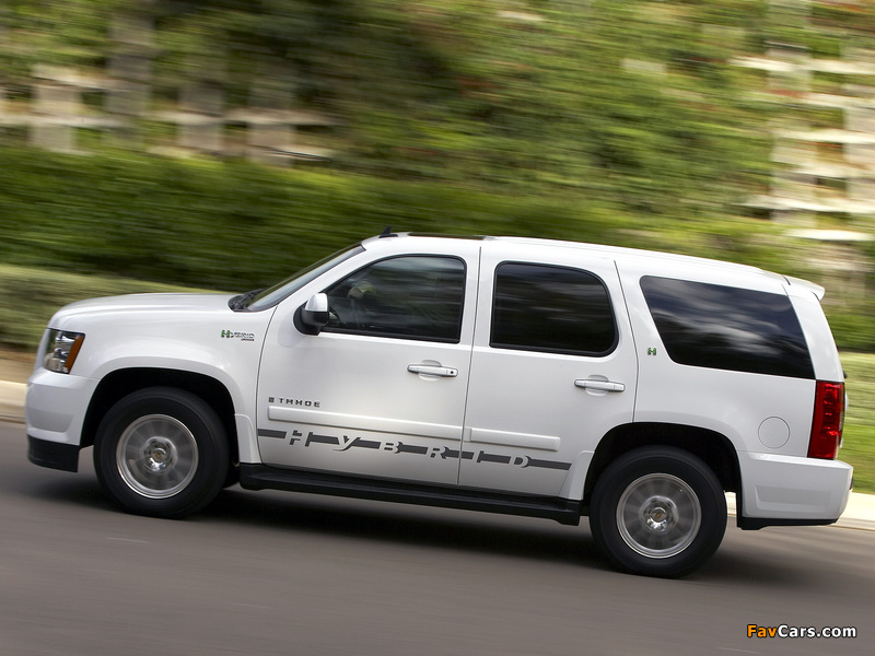 Chevrolet Tahoe Hybrid (GMT900) 2008 images (800 x 600)