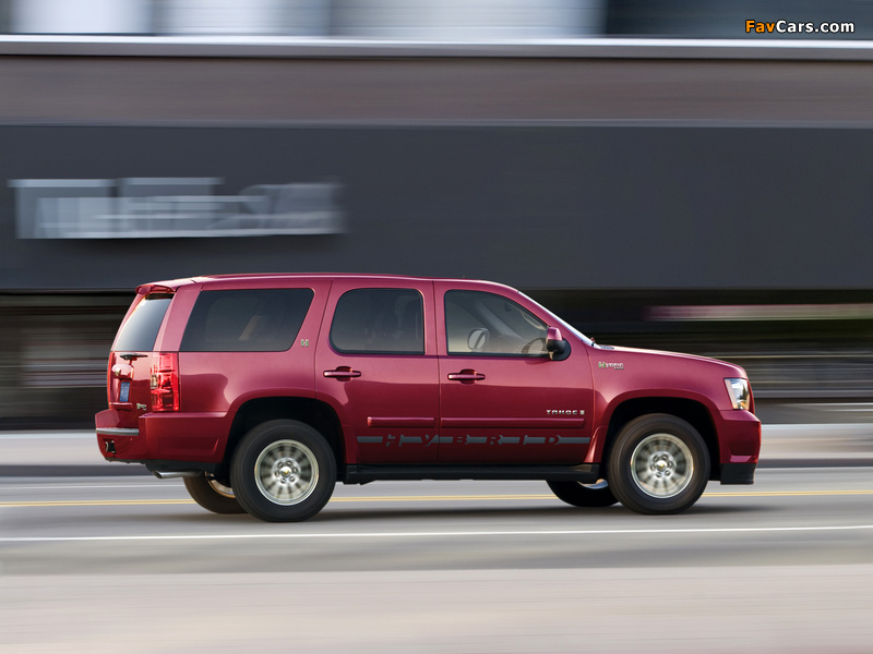Chevrolet Tahoe Hybrid (GMT900) 2008 images (800 x 600)