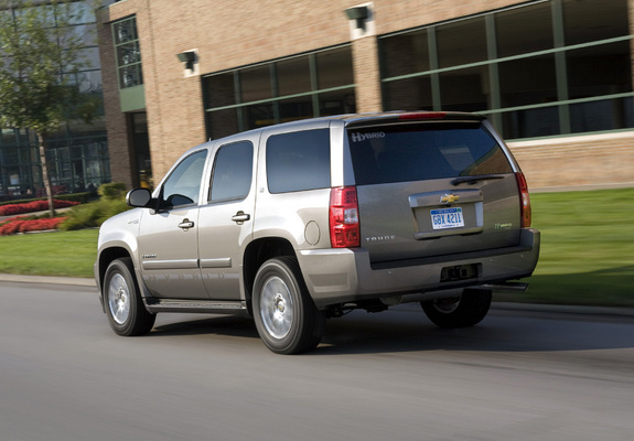 Chevrolet Tahoe Hybrid (GMT900) 2008 images