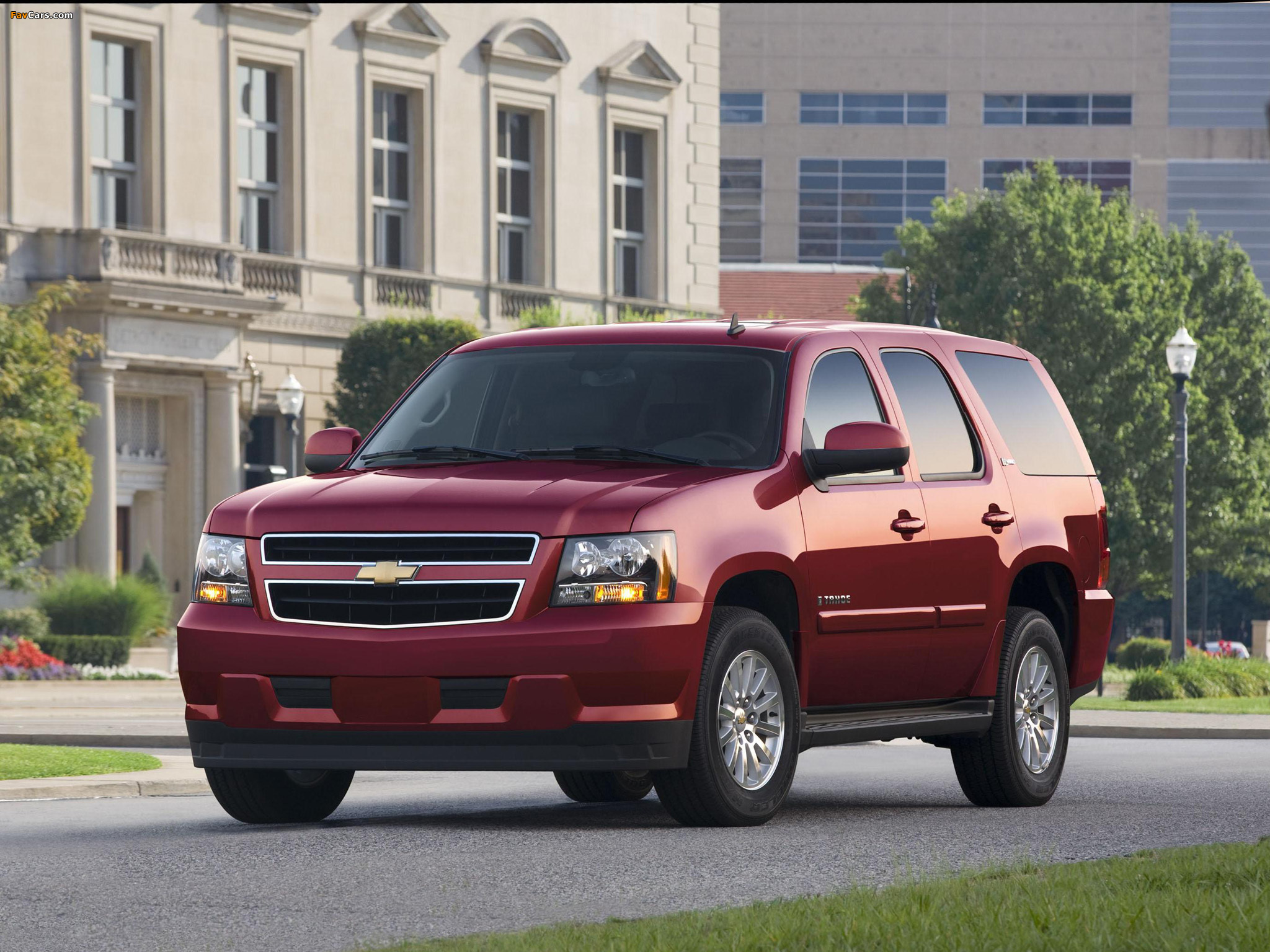 Chevrolet Tahoe Hybrid (GMT900) 2008 pictures (2048 x 1536)