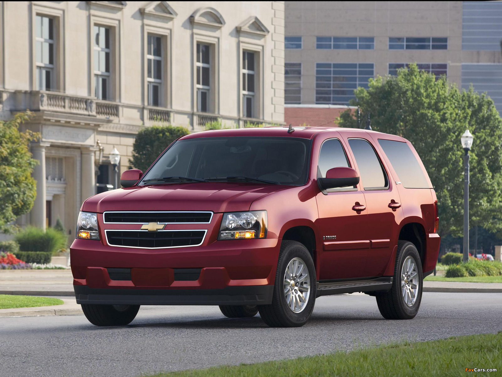 Chevrolet Tahoe Hybrid (GMT900) 2008 pictures (1600 x 1200)