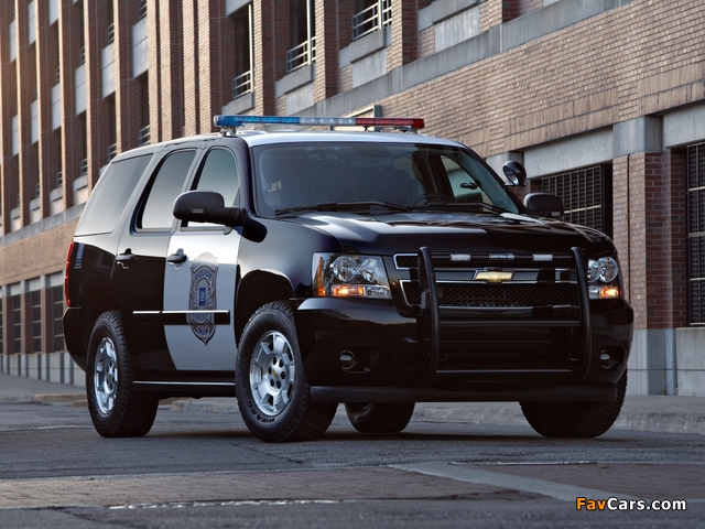 Images of Chevrolet Tahoe Police (GMT900) 2007 (640 x 480)