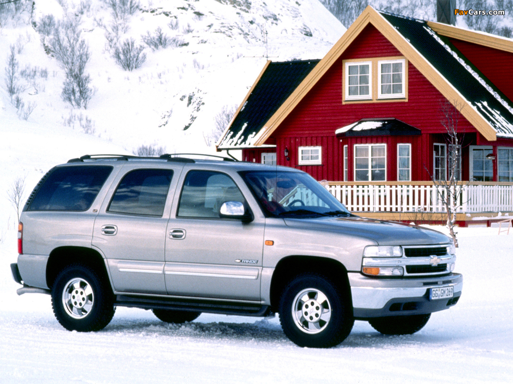 Photos of Chevrolet Tahoe EU-spec (GMT840) 2000–06 (1024 x 768)