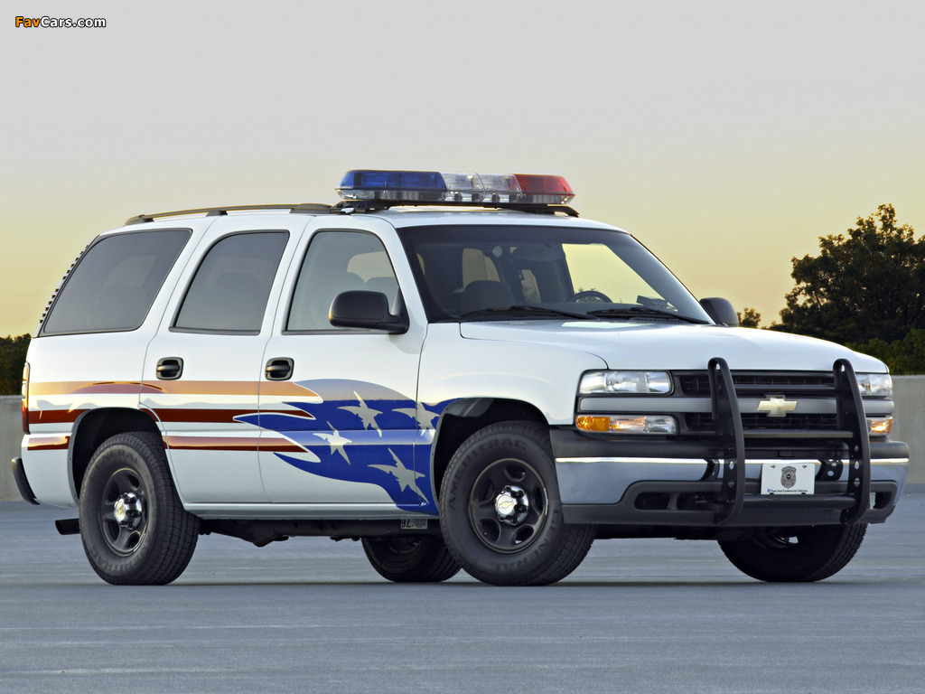 Photos of Chevrolet Tahoe Police (GMT840) 2004–07 (1024 x 768)