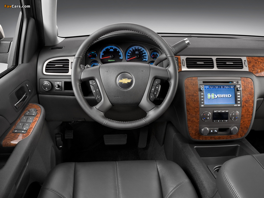 Photos of Chevrolet Tahoe Hybrid (GMT900) 2008 (1024 x 768)