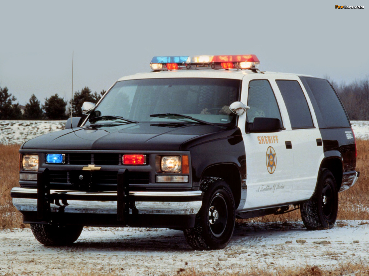 Pictures of Chevrolet Tahoe Police (GMT410) 1997–98 (1280 x 960)