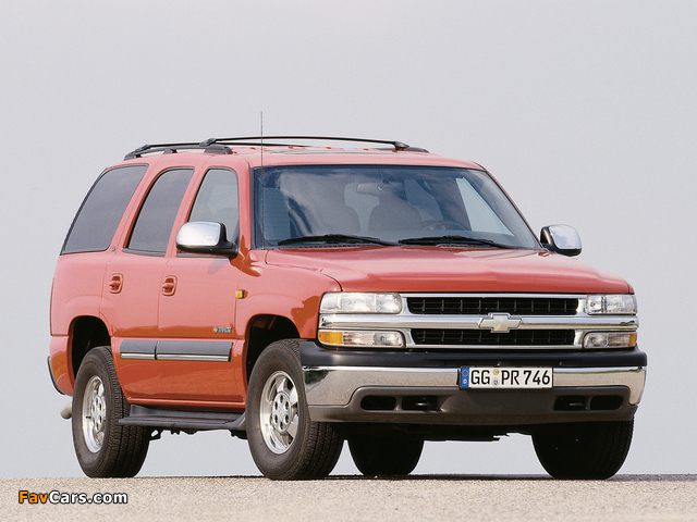 Pictures of Chevrolet Tahoe EU-spec (GMT840) 2000–06 (640 x 480)