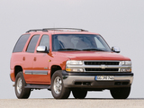 Pictures of Chevrolet Tahoe EU-spec (GMT840) 2000–06