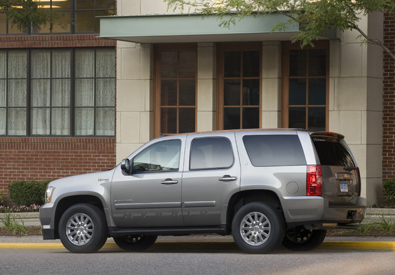 Pictures of Chevrolet Tahoe Hybrid (GMT900) 2008